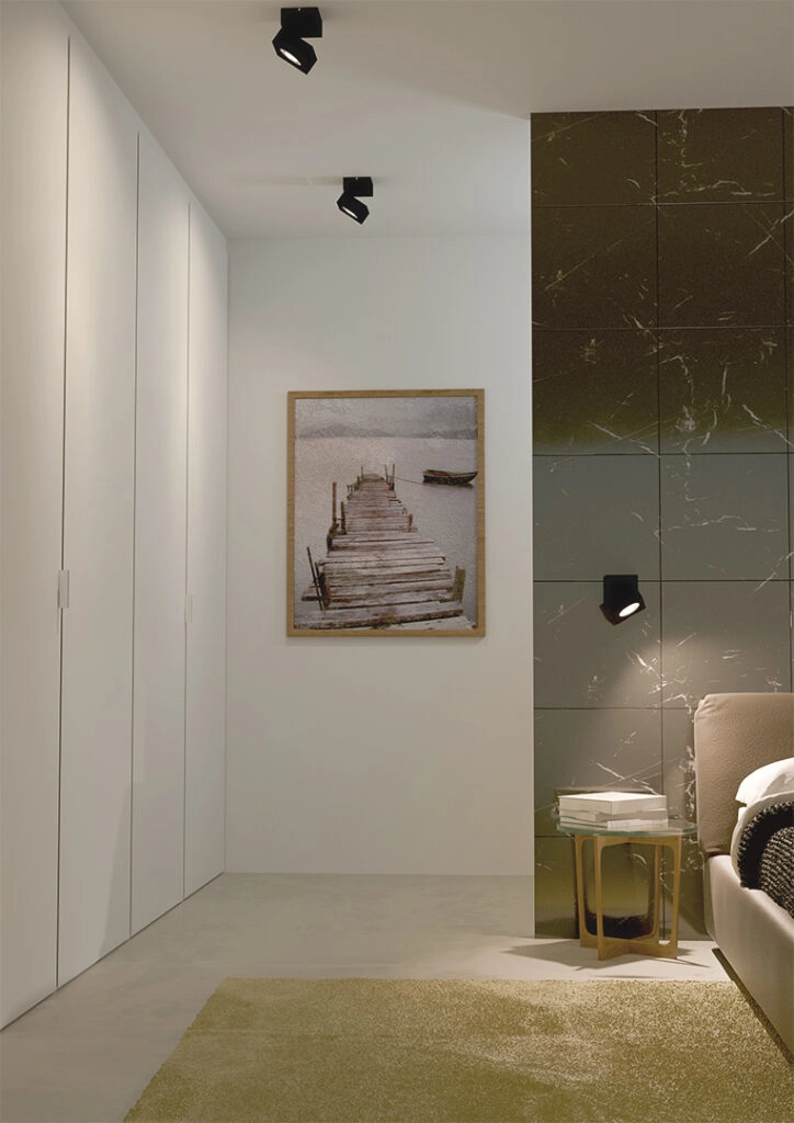 Lampada da parete o soffitto RUBYC 14W. LED SWITCH  2700K/3200K/4000K 1205lm Bianco Beneito Faure 4230-N