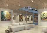 Lampada da parete o soffitto RUBYC 14W. LED SWITCH  2700K/3200K/4000K 1205lm Bianco Beneito Faure 4230-N