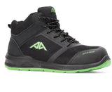 Scarpe Antinfortunistiche A-RUN High Green S3L FO SR 0% Metal ACTIVE GEAR
