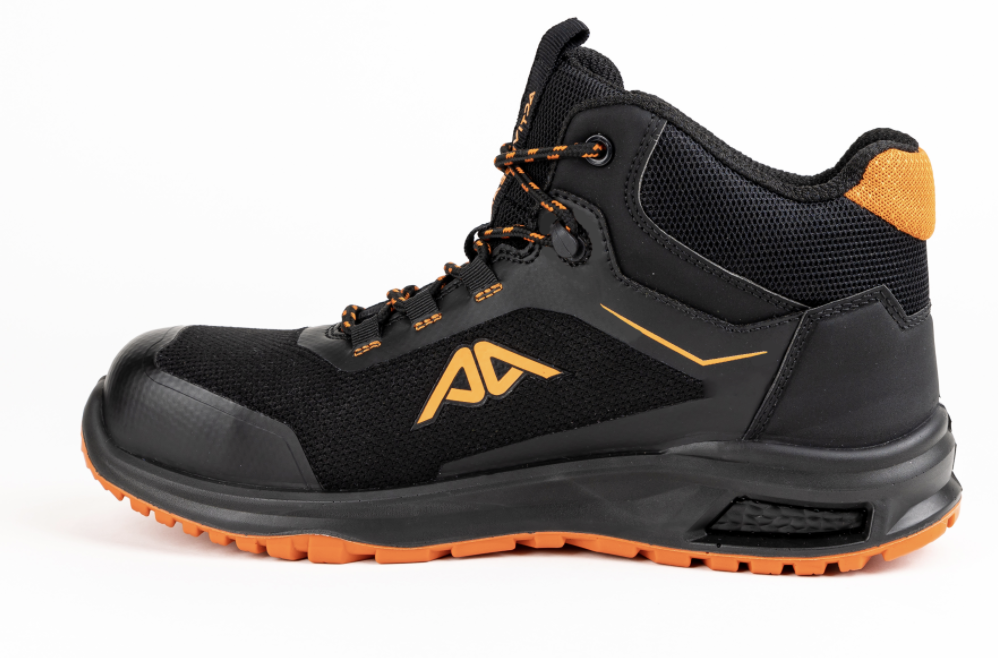 Scarpe Antinfortunistiche A-FIT High Orange S3L FO SR ESD 0% Metal ACTIVE GEAR