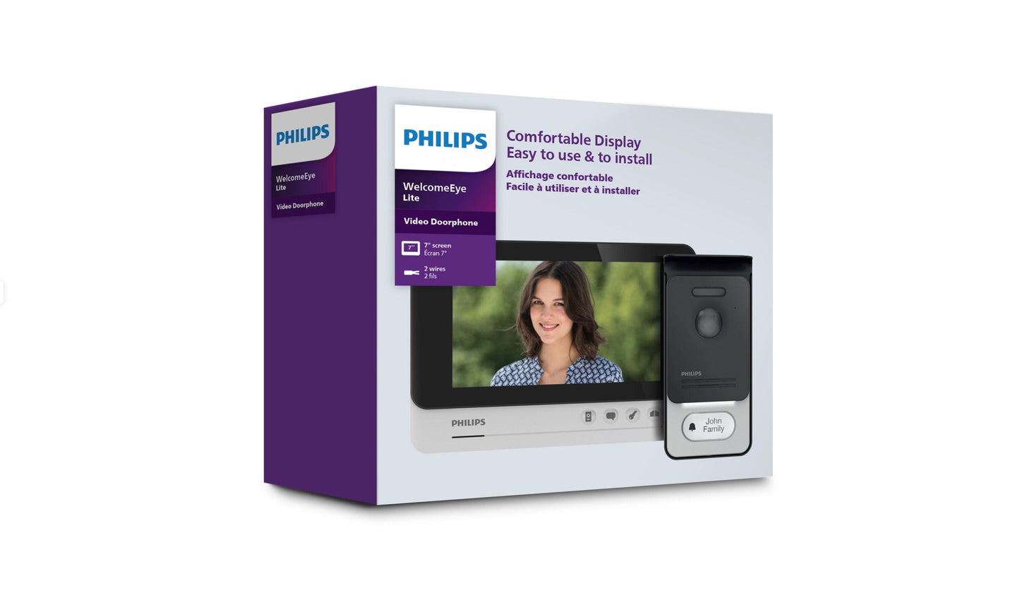 Videocitofono Philips WelcomeEye lite 7”  Comfort DES 9501 VDP