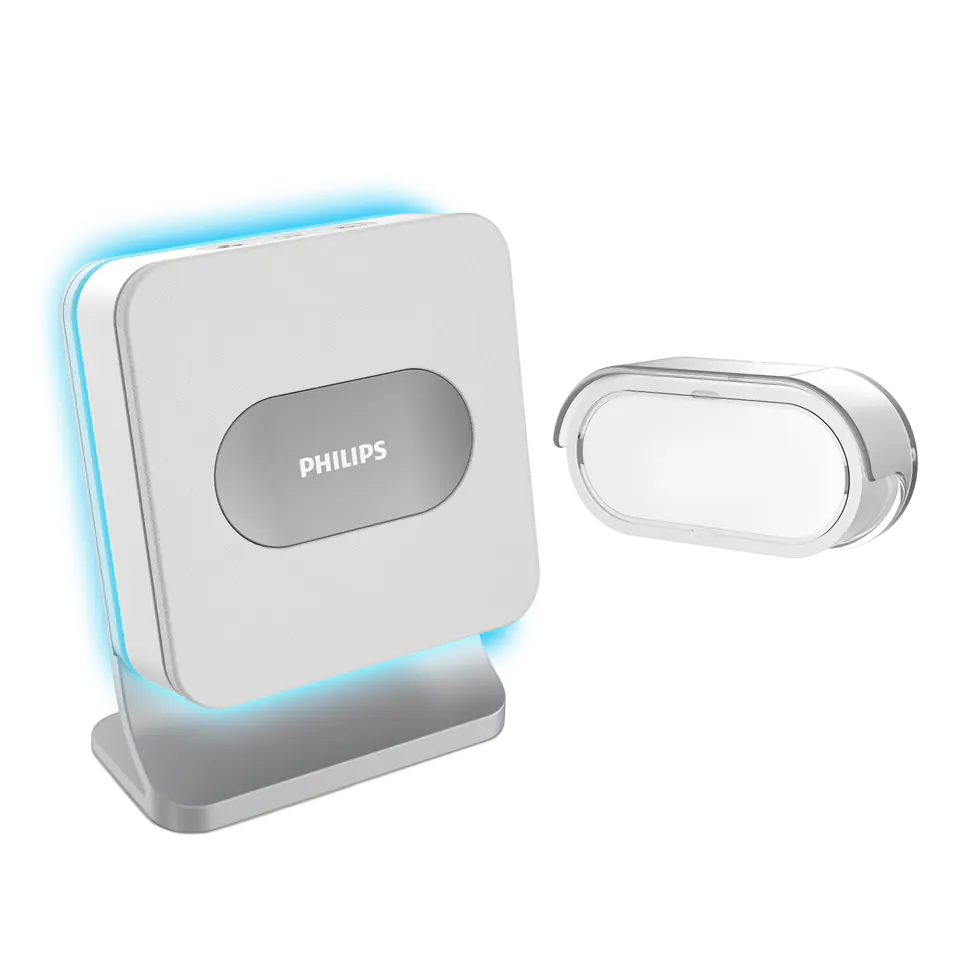 WelcomeBell 300 Color DES 7500 DCH Campanello senza fili 300m vol forte PHILIPS