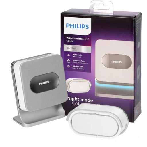 WelcomeBell 300 Color DES 7500 DCH Campanello senza fili 300m vol forte PHILIPS