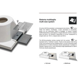 Faretto incasso gesso 9010 Belfiore GRU 4175.35 GU10 LED IP20