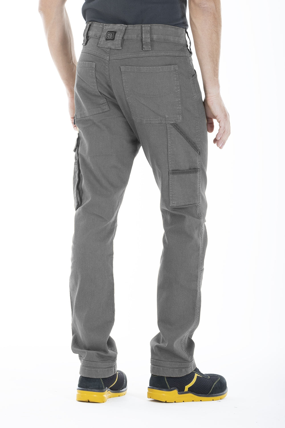 Pantaloni da lavoro elasticizzati comfort fit Rica Lewis JOBC 270 GRIGIO