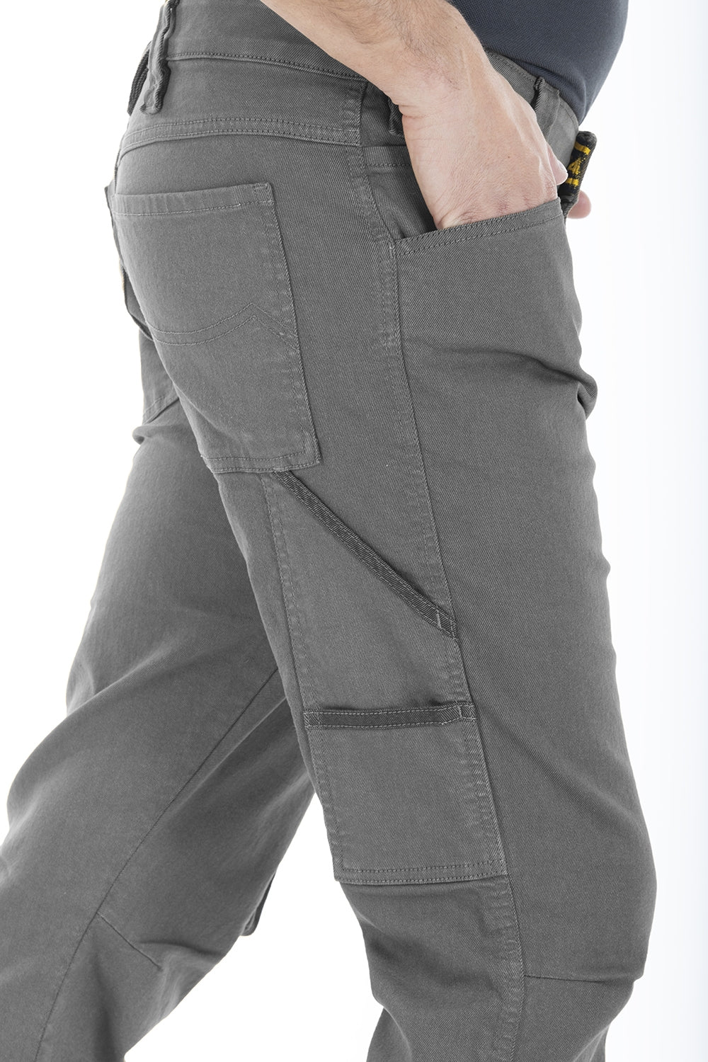 Pantaloni da lavoro elasticizzati comfort fit Rica Lewis JOBC 270 GRIGIO