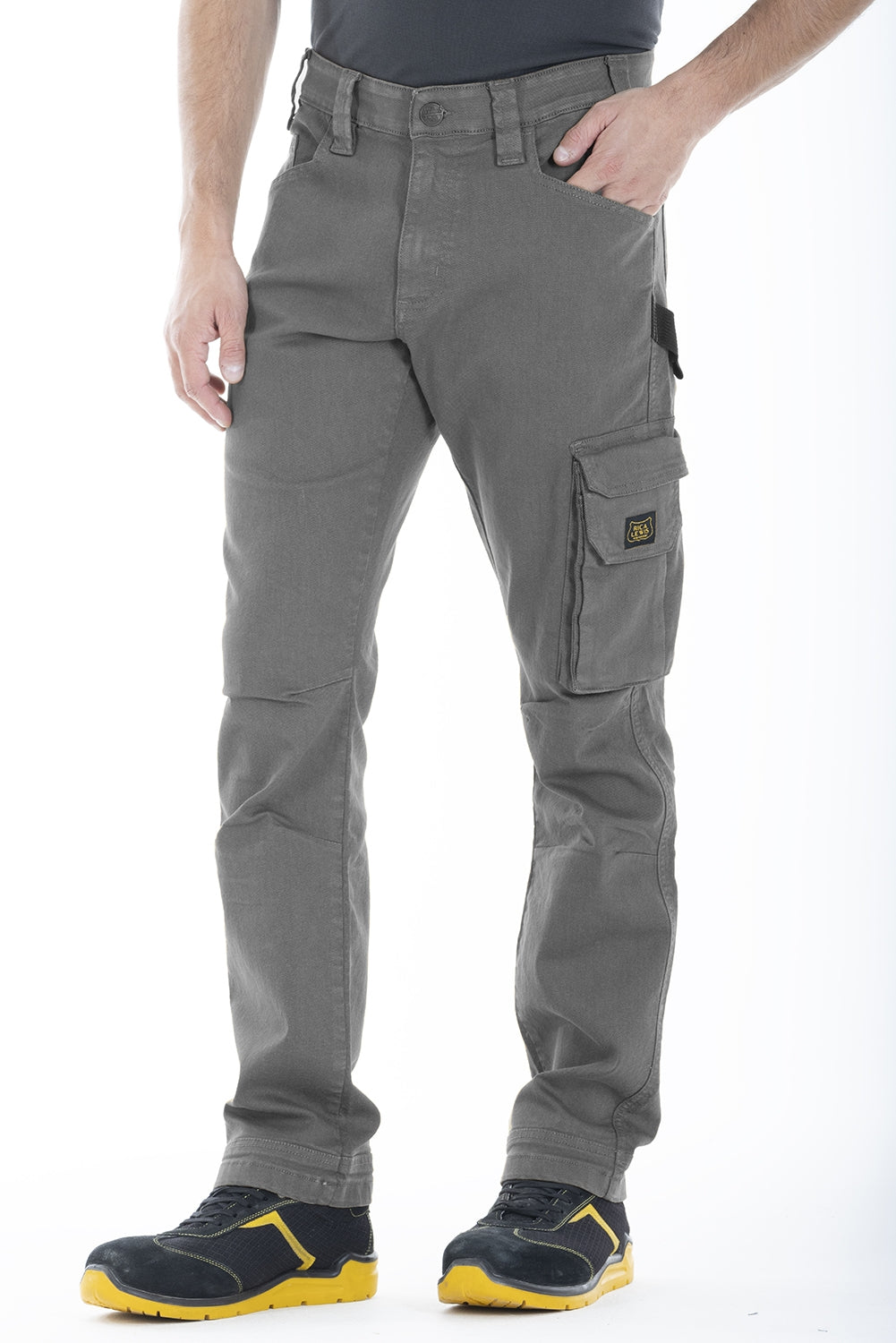 Pantaloni da lavoro elasticizzati comfort fit Rica Lewis JOBC 270 GRIGIO