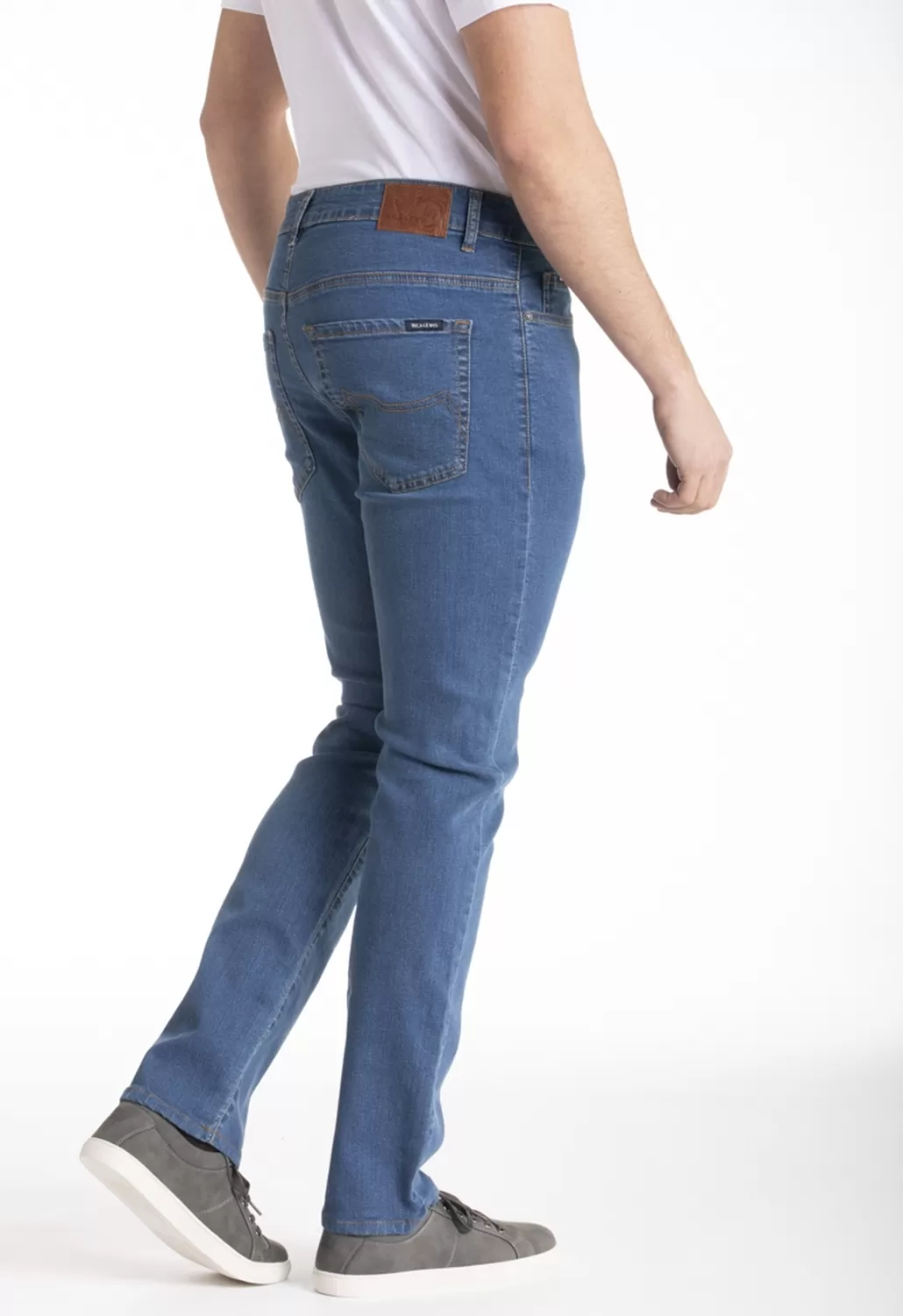 Jeans stretch antigonfiamento Fibreflex stone straight ANTI2 blu Rica Lewis
