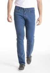 Jeans stretch antigonfiamento Fibreflex stone straight ANTI2 blu Rica Lewis