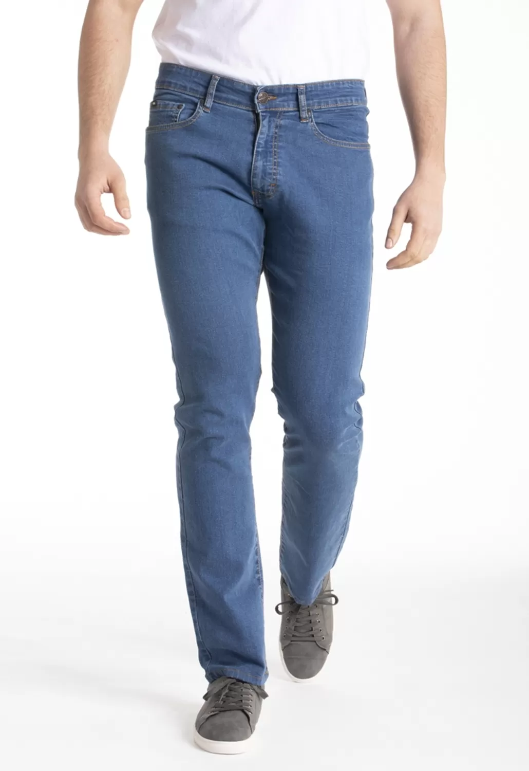 Jeans stretch antigonfiamento Fibreflex stone straight ANTI2 blu Rica Lewis