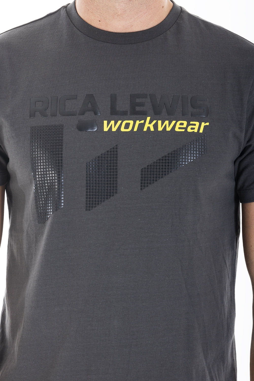 T-shirt in cotone SIGNATS GRIGIO Rica Lewis
