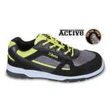 Scarpe antinfortunistiche  in pelle scamosciata con inserti in nylon mesh e carbon S1P SRC BETA 7314AF