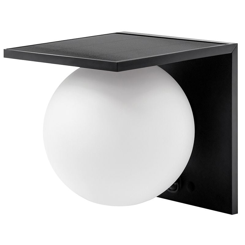 APPLIQUE LED SOLARE E-MOON 3000K 1000LM NERA