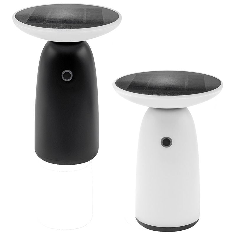 LAMPADA LED DA TAVOLO MUSHROOM 3000K IP54 NERA 1000LM
