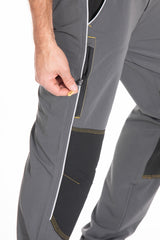 Pantalone lavoro outdoor in tessuto tecnico grigio fiberflex WOGTEC Rica Lewis