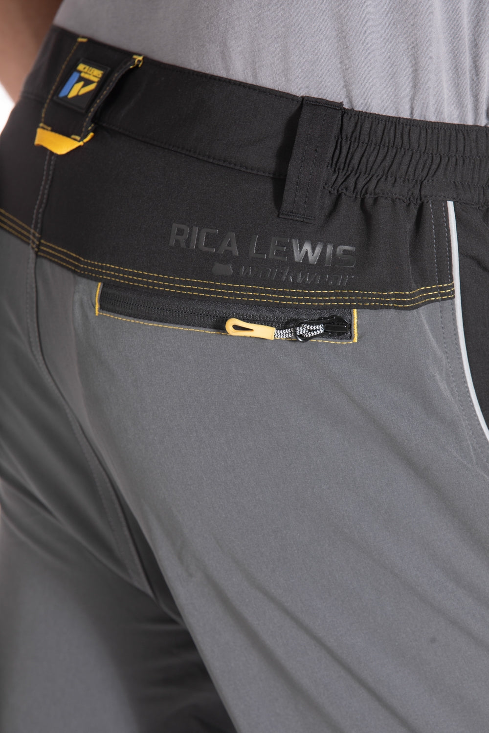 Pantalone lavoro outdoor in tessuto tecnico grigio fiberflex WOGTEC Rica Lewis