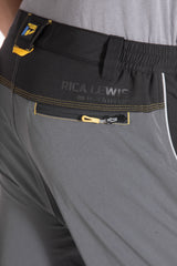 Pantalone lavoro outdoor in tessuto tecnico grigio fiberflex WOGTEC Rica Lewis