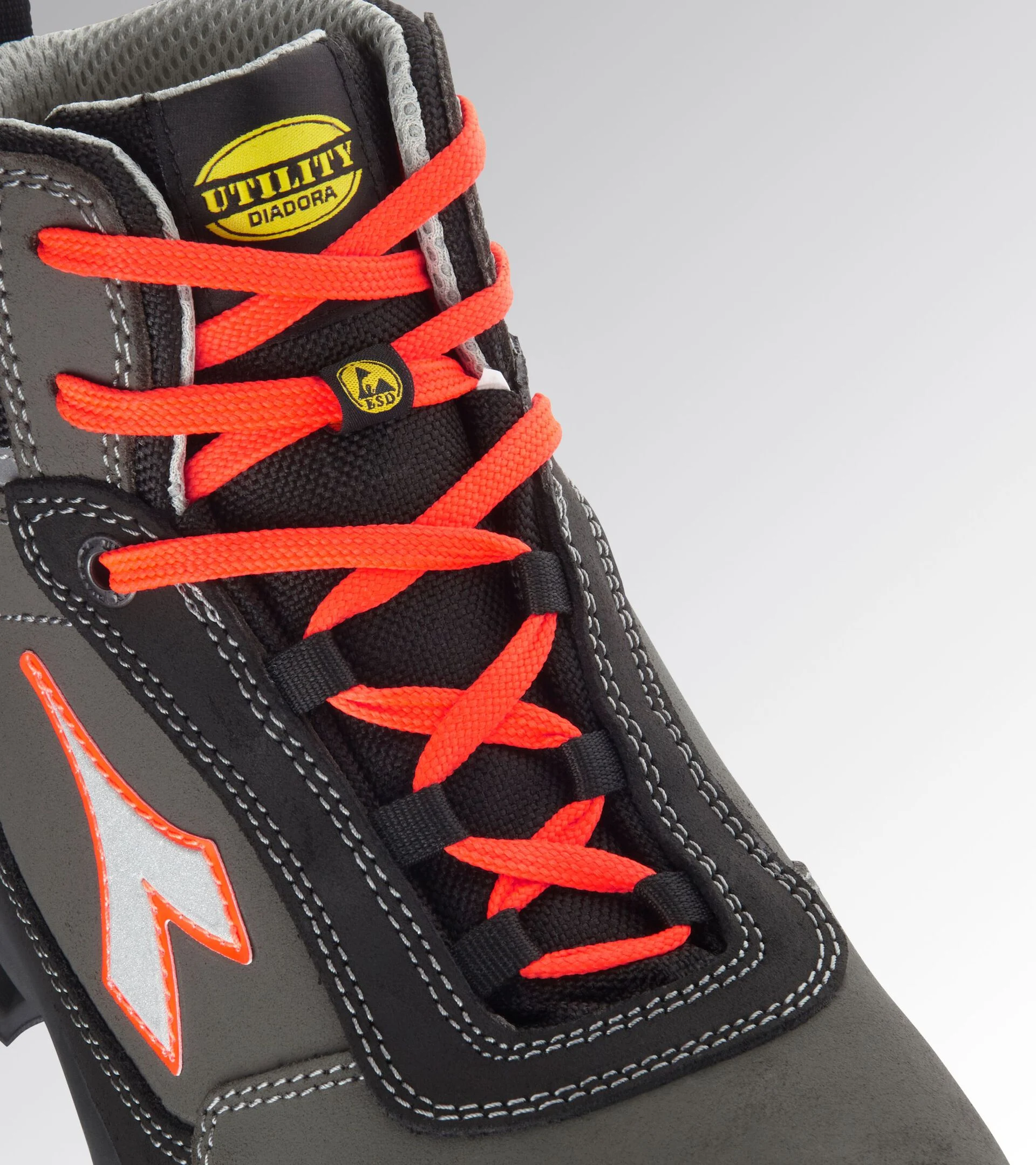 Scarpe Antinfortunistiche DiadoraUtility SHARK STA IMP LEAT MID S3S FO SR SC ESD