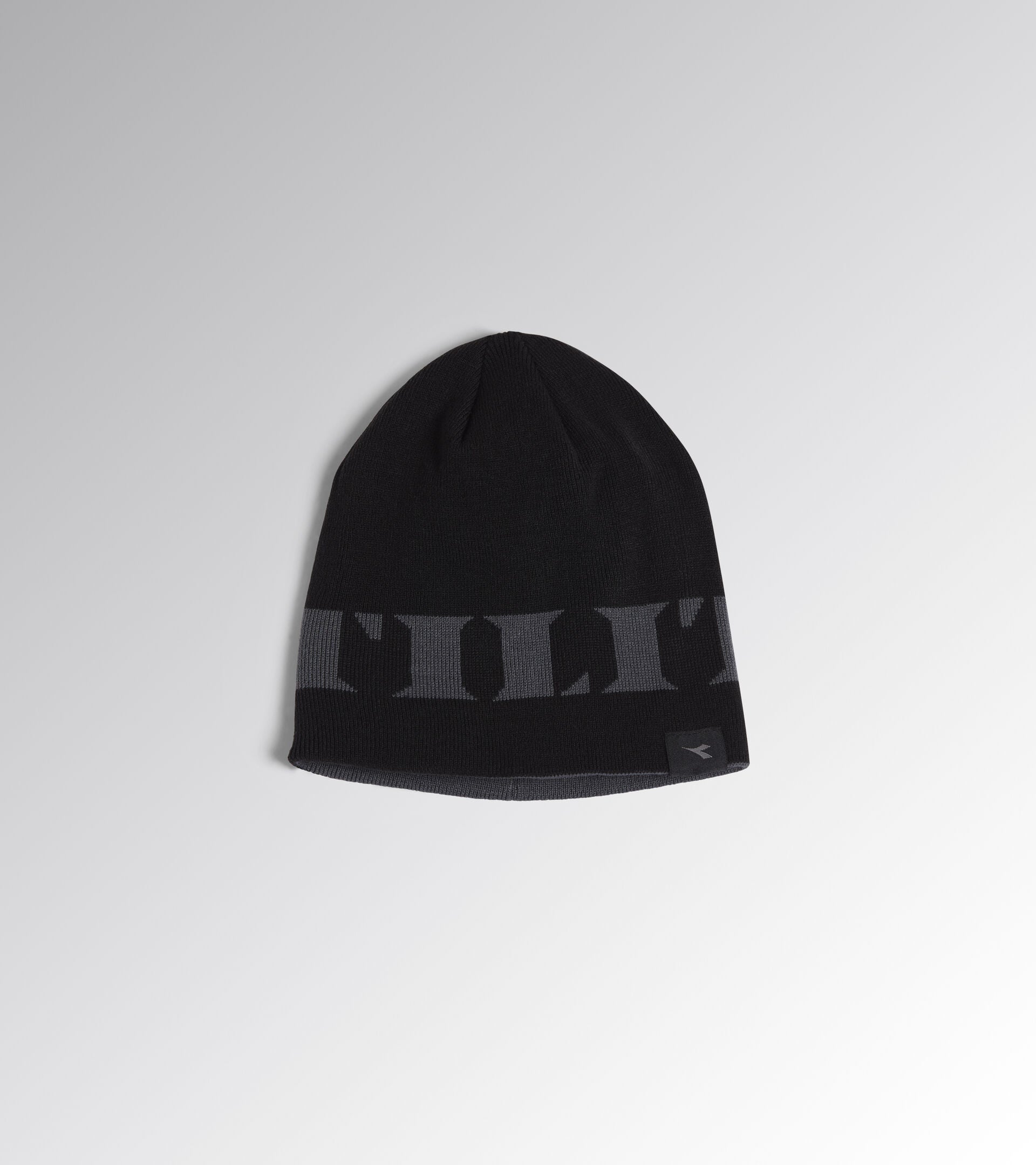 CAPPELLINO INVERNALE REVERSIBILE DIADORA UTILITY WOOL CAP GRAPHIC NERO TG UNICA