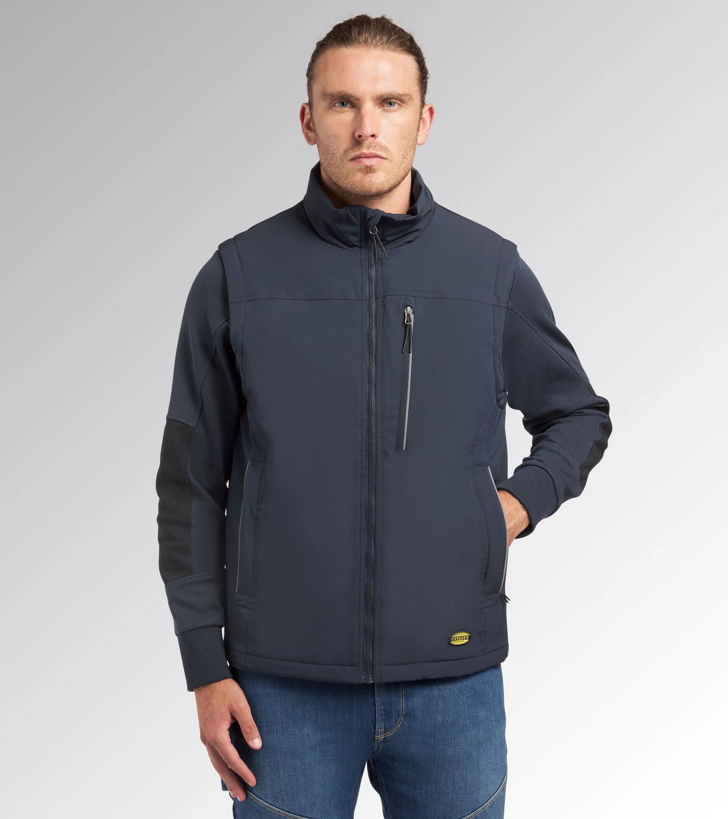 DIADORA UTILITY GILET IMBOTTITO VEST SWAT EVO BLU 181811 60063