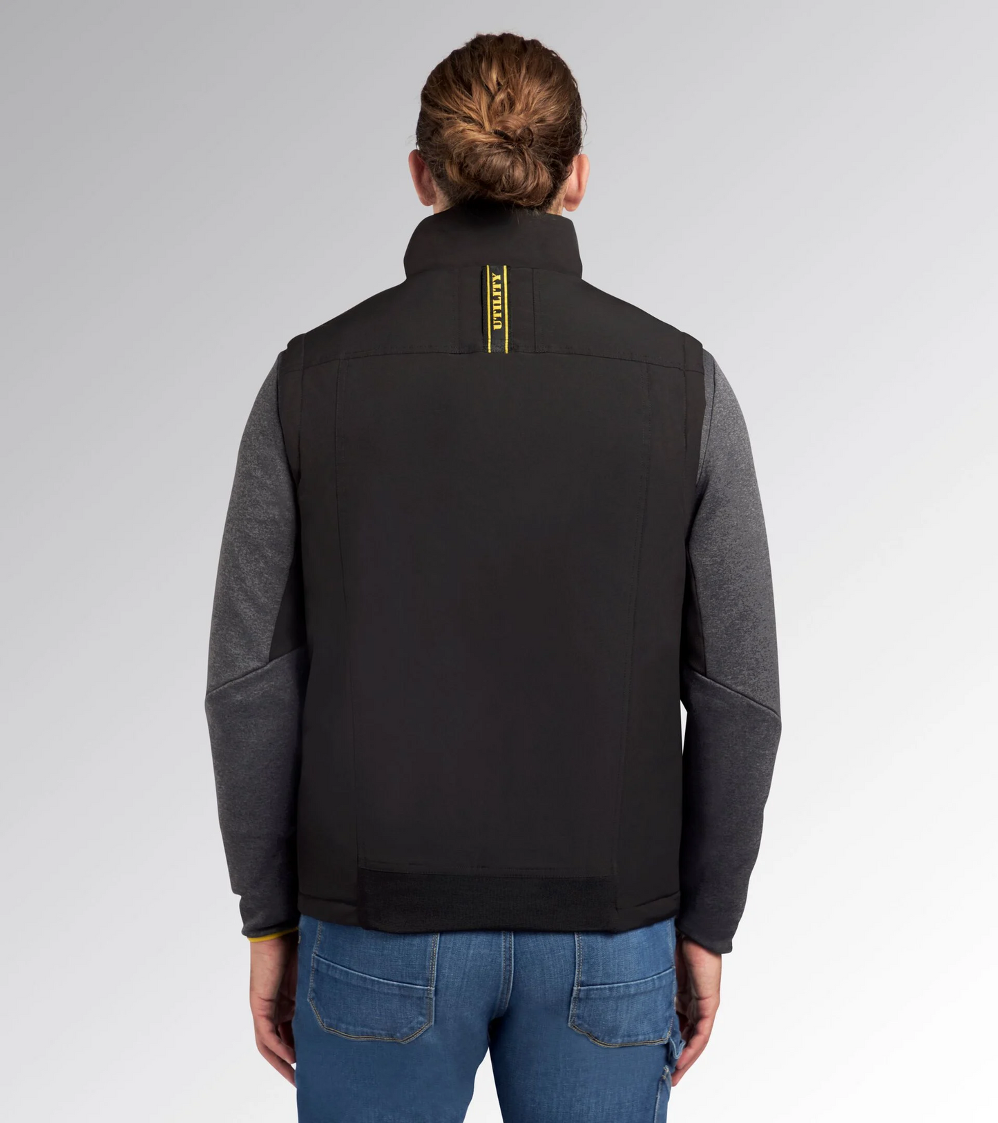 DIADORA UTILITY GILET IMBOTTITO VEST SWAT EVO NERO 181811 80013