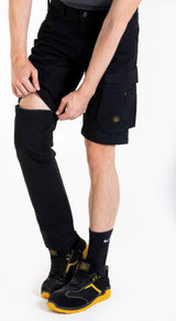 Pantaloni da lavoro convertibili in bermuda  in Ristop  Convert nero Rica Lewis