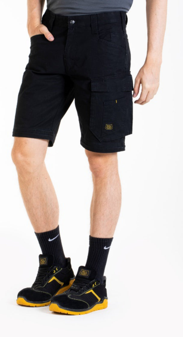 Pantaloni da lavoro convertibili in bermuda  in Ristop  Convert nero Rica Lewis