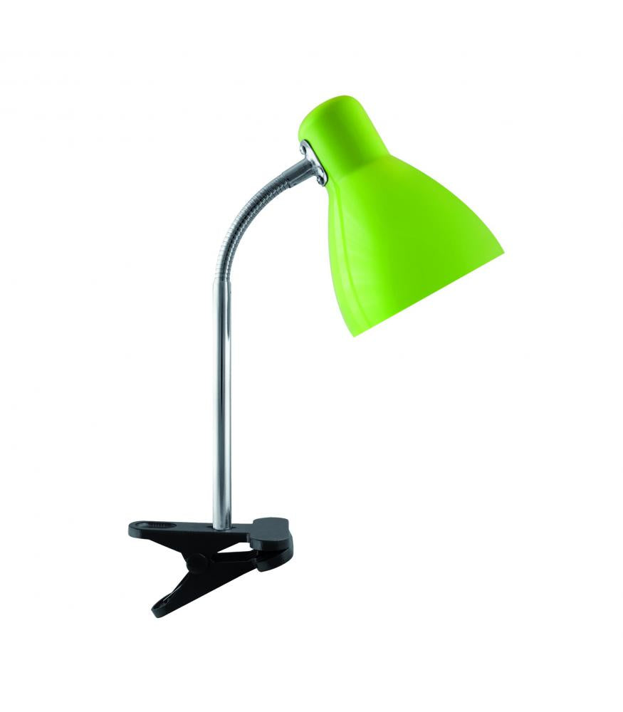 Lampada da tavolo KATI E27 verde CLIP Strühm 02864