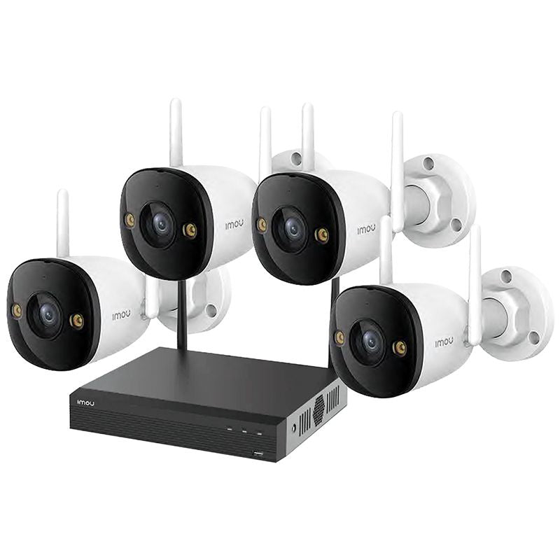 KIT TVCC NVR + 4TELECAMERE BULLET
