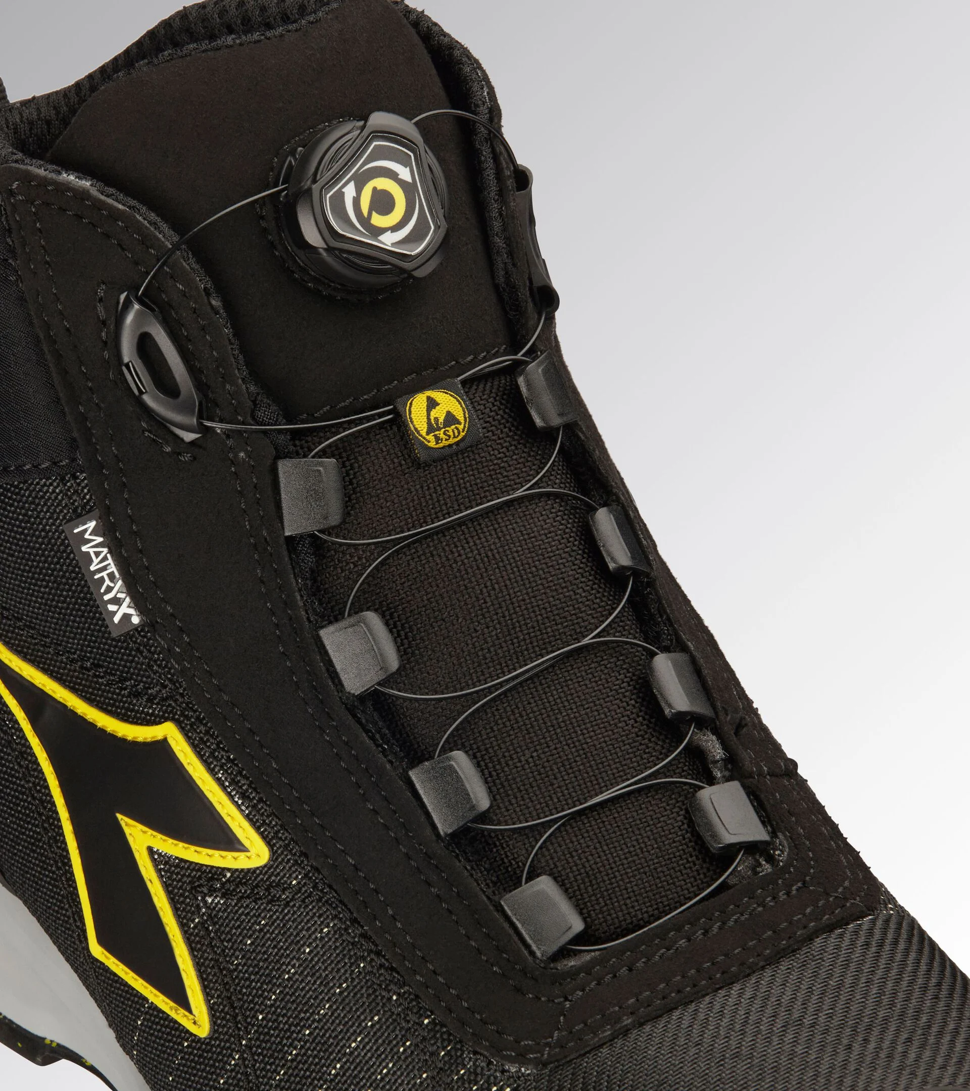 Scarpe Antinfortunistiche Diadora GLOVE MDS MTX Q MID S3S FO HRO SR SC ESD Nero