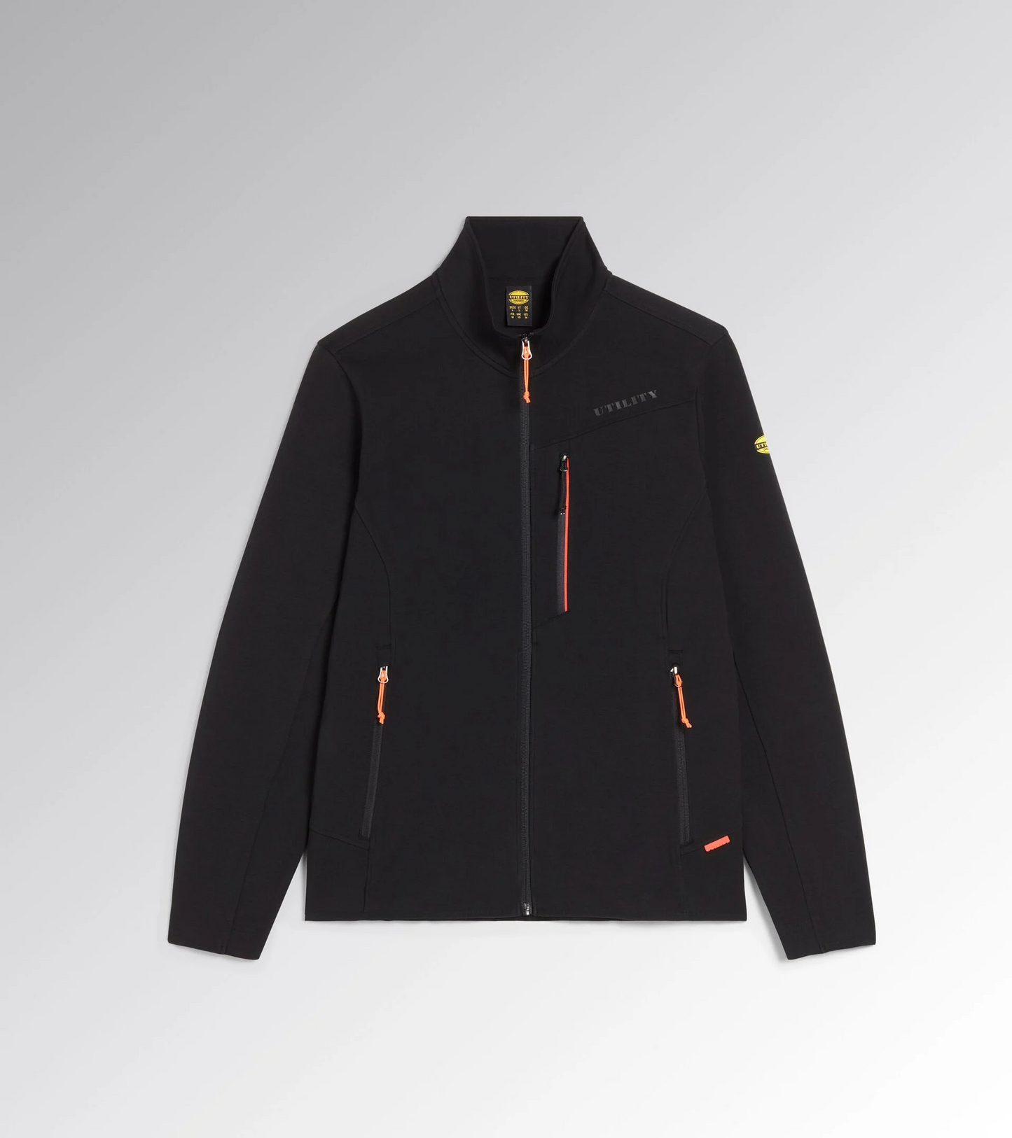 Felpa SWEATSHIRT SHADOW Diadora Utility Nero 182037 80013
