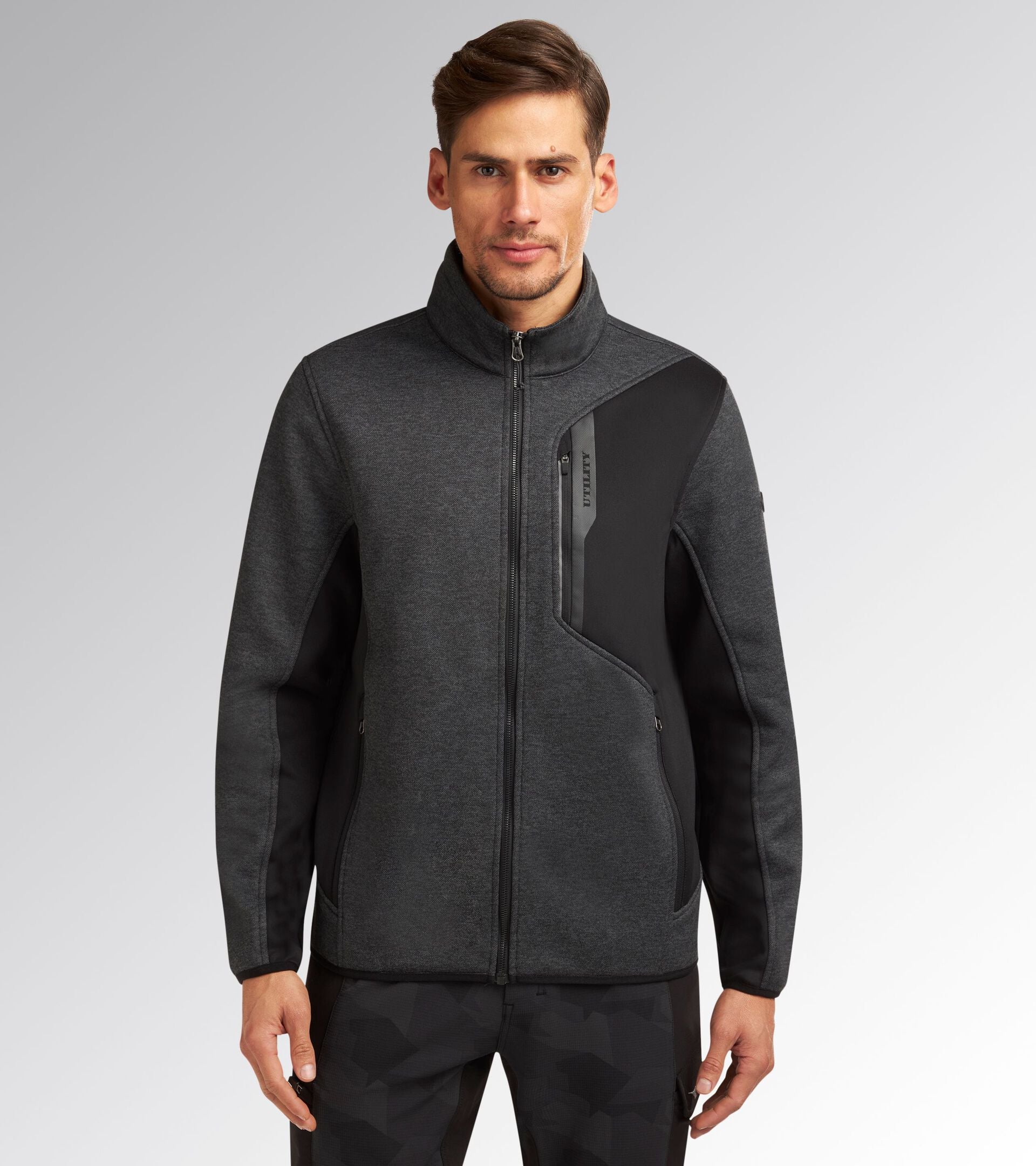 Felpa POLAR FLEECE FREEDOM Diadora Utility Nero 182395 80021