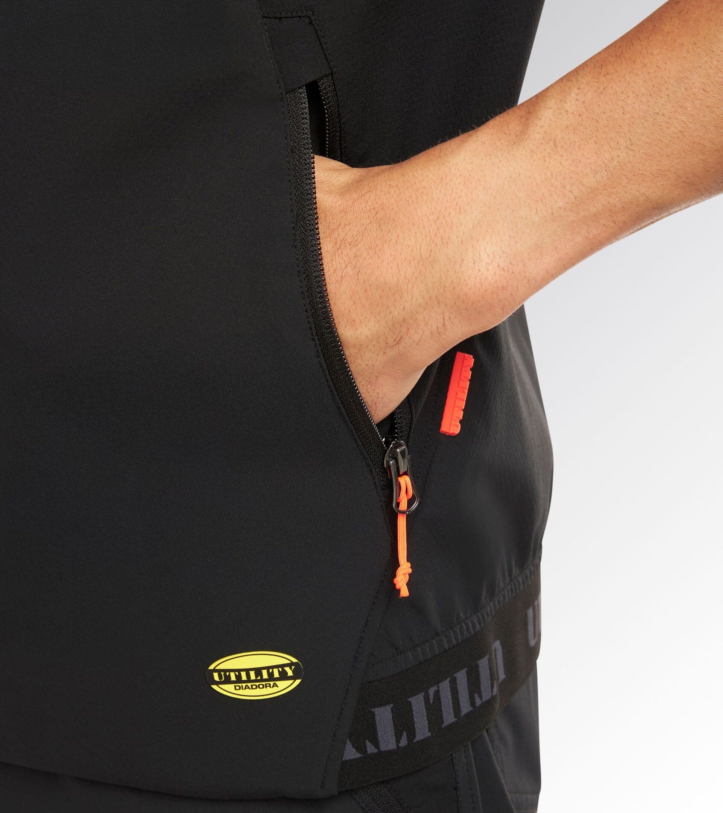 Gilet VEST SHADOW Diadora Utility Nero 182038 80013