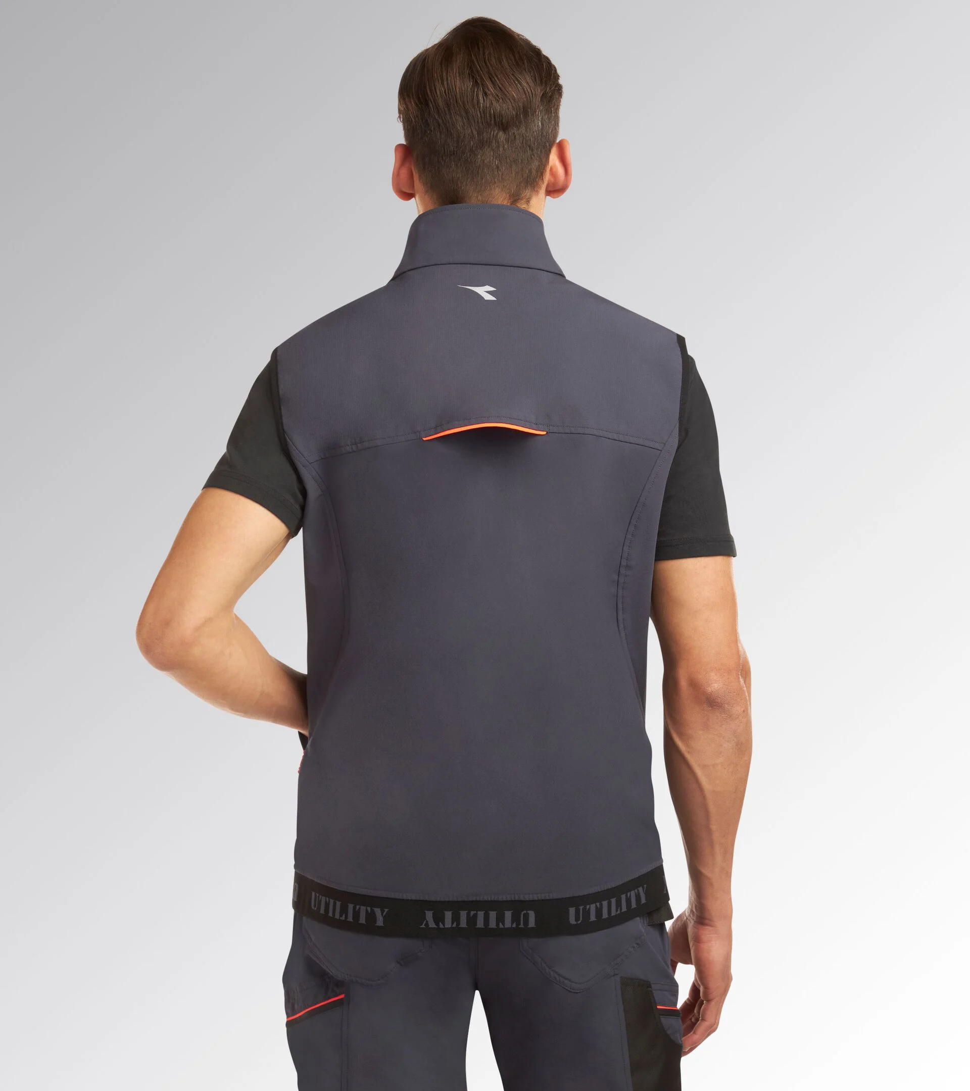 Gilet VEST SHADOW Diadora Utility Grigio 182038 75146