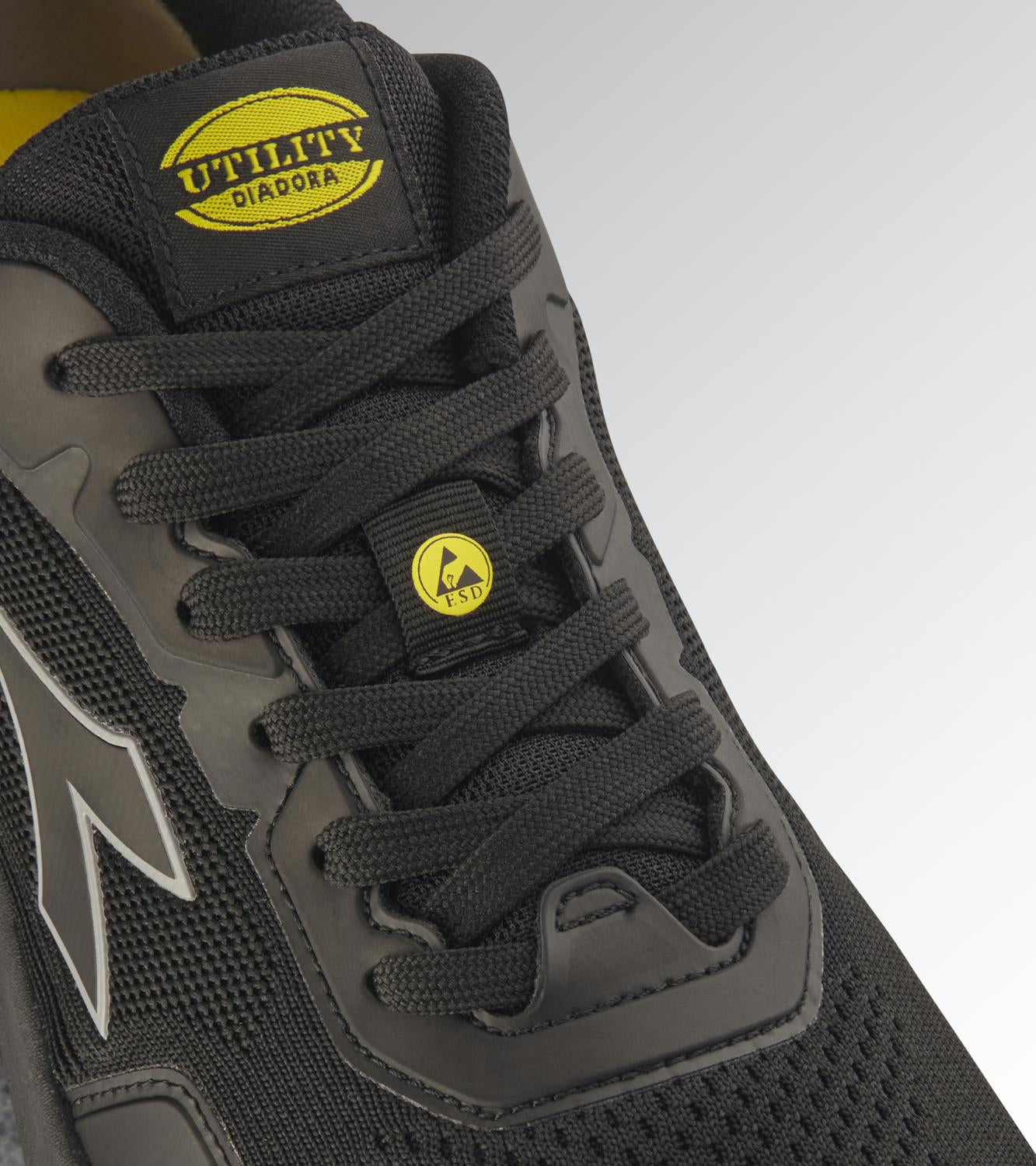 Scarpe da lavoro Diadora Utility CREW EVO O1 SR ESD nero senza puntale