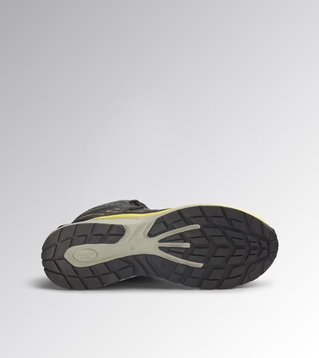 Scarpe da lavoro Diadora Utility FREEDOM MID O6 SR grigio/giallo senza puntale