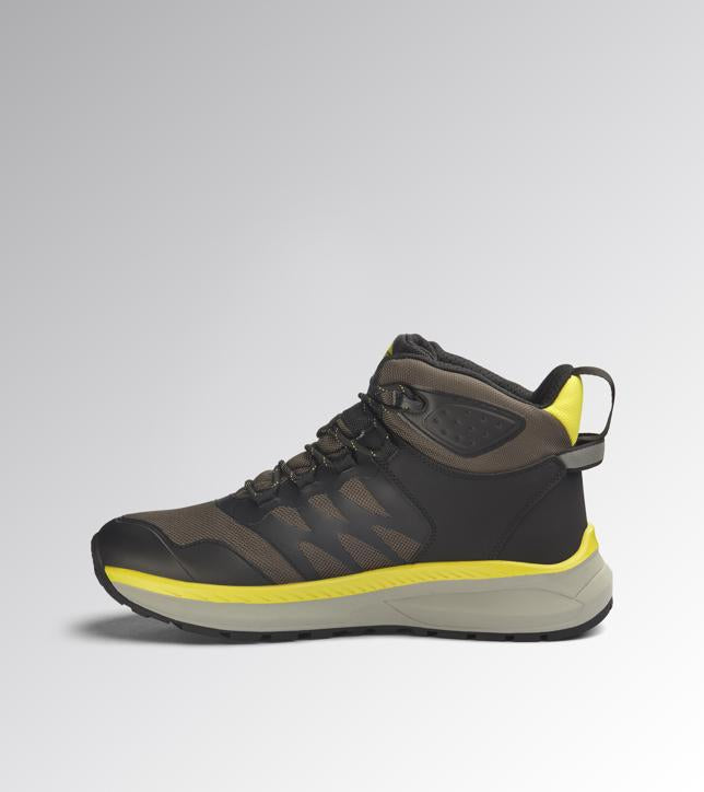 Scarpe da lavoro Diadora Utility FREEDOM MID O6 SR grigio/giallo senza puntale