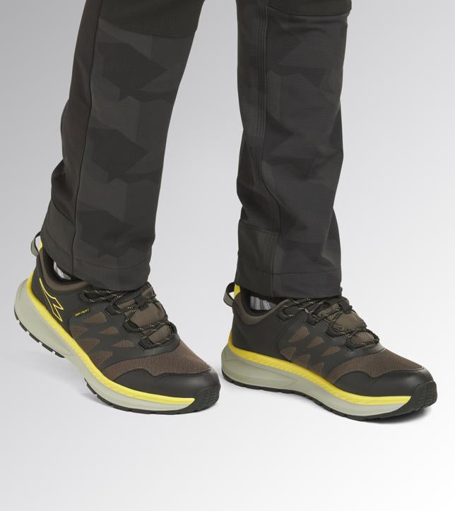 Scarpe da lavoro Diadora Utility FREEDOM LOW O6 SR grigio/giallo senza puntale