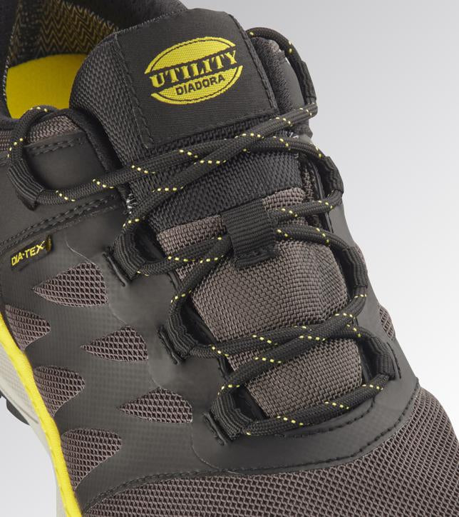 Scarpe da lavoro Diadora Utility FREEDOM LOW O6 SR grigio/giallo senza puntale