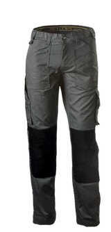 Pantaloni da lavoro MOBILOS  regular fit elasticizzato Rica Lewis GRIGIO