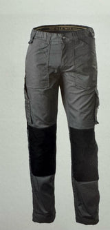 Pantaloni da lavoro MOBILOS  regular fit elasticizzato Rica Lewis GRIGIO