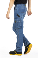 Jeans da lavoro multitasche JOBL Fiberflex denim versione leggera Rica Lewis