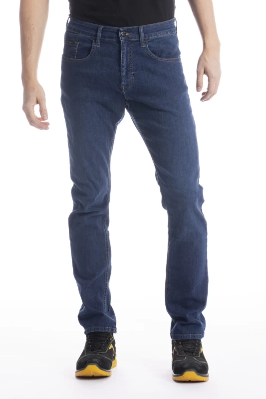 Jeans da lavoro elasticizzati Fibreflex WORKL denim versione leggera Rica Lewis