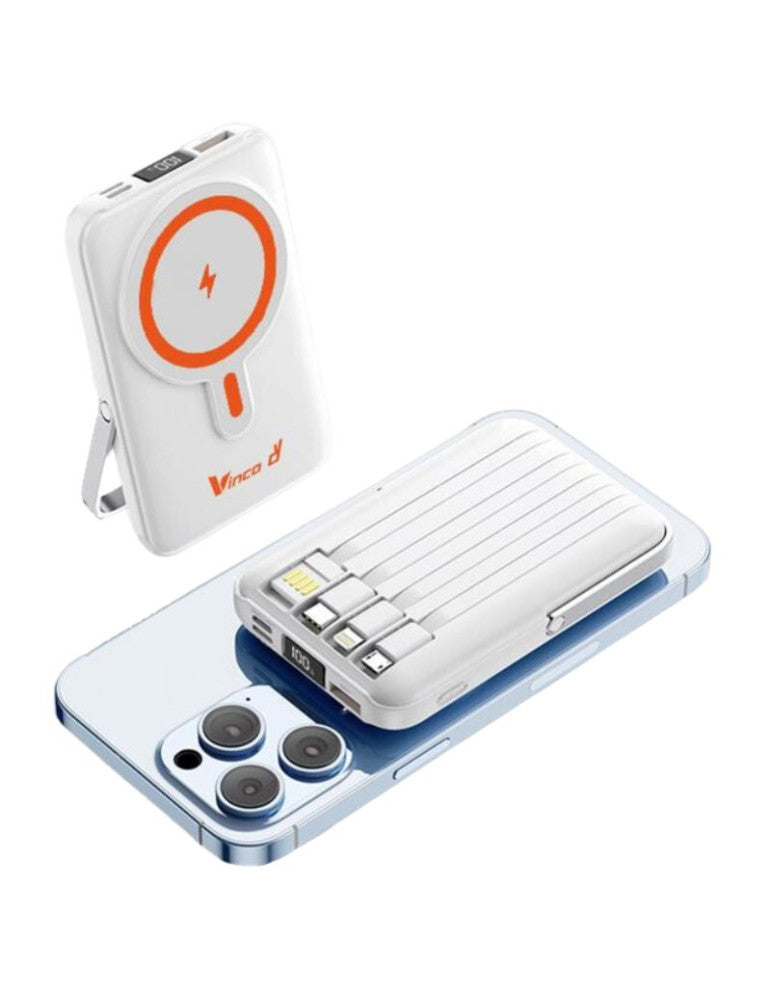 POWER BANK 10.000 mAh 15W WIRELESS CHARGE 00010 VINCO