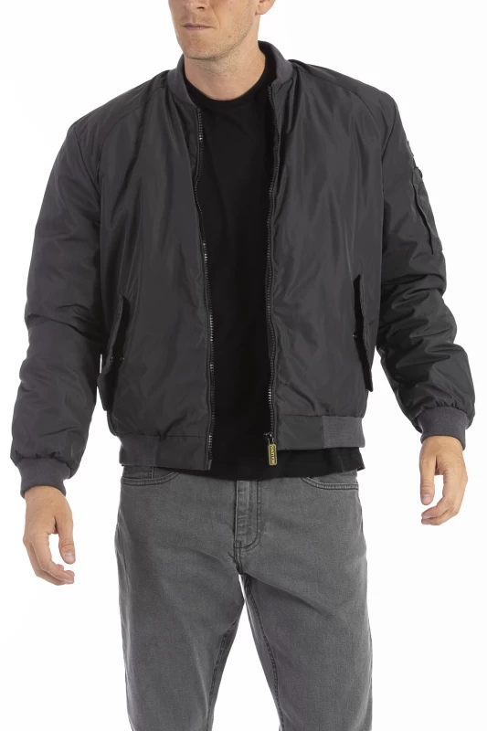 Giubbotto bomber in tessuto resistente MEMPHIS Rica Lewis Nero