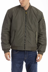 Giubbotto bomber in tessuto resistente MEMPHIS Rica Lewis Verde