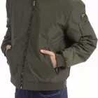 Giubbotto bomber in tessuto resistente MEMPHIS Rica Lewis Verde