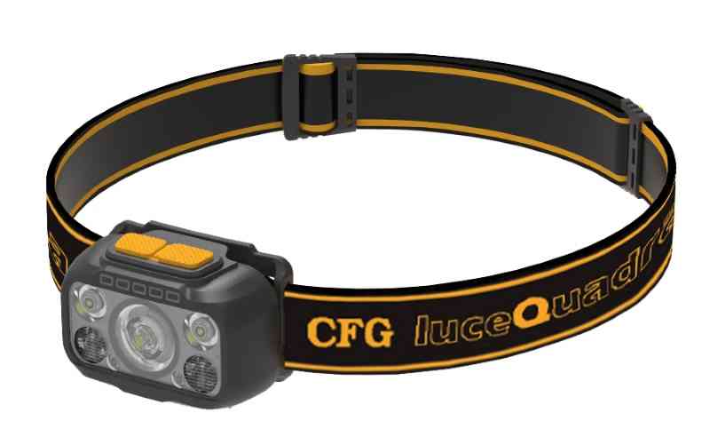 ADVENTURE - TORCIA DA TESTA DOPPIA ALIMENTAZIONE