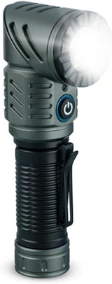 TORCIA LED 500 LUMEN 360 GRADI RICARICABILE POTENTE TATTICA ROTAZIONE 360 GRADI